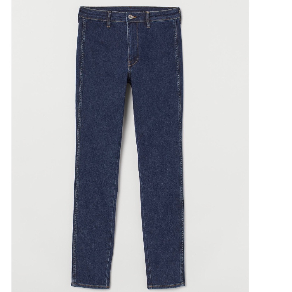 NWT Dark Blue High Waisted Ankle Skinny Jeans sz26